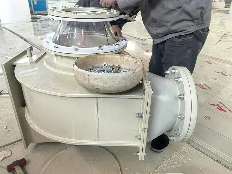 مروحة PPH مضادة للتآكل